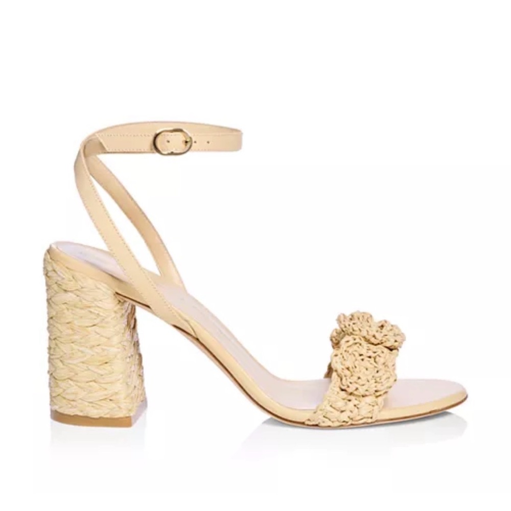 NEW Stuart Weitzman Women's Magnolia Block 85 Sandals 8M - Picture 2 of 15
